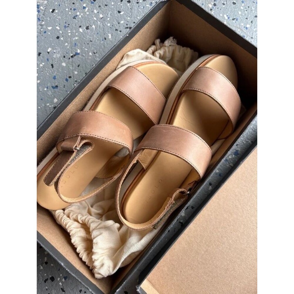 Nisolo Go-To Platform Leather Sandals $170